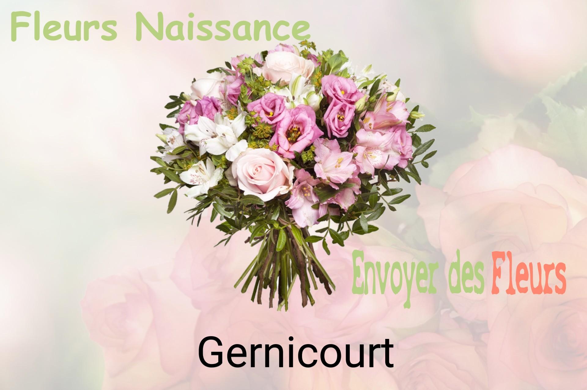 Bouquet de fleurs de naissance livré à Gernicourt